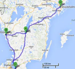 Electric road system