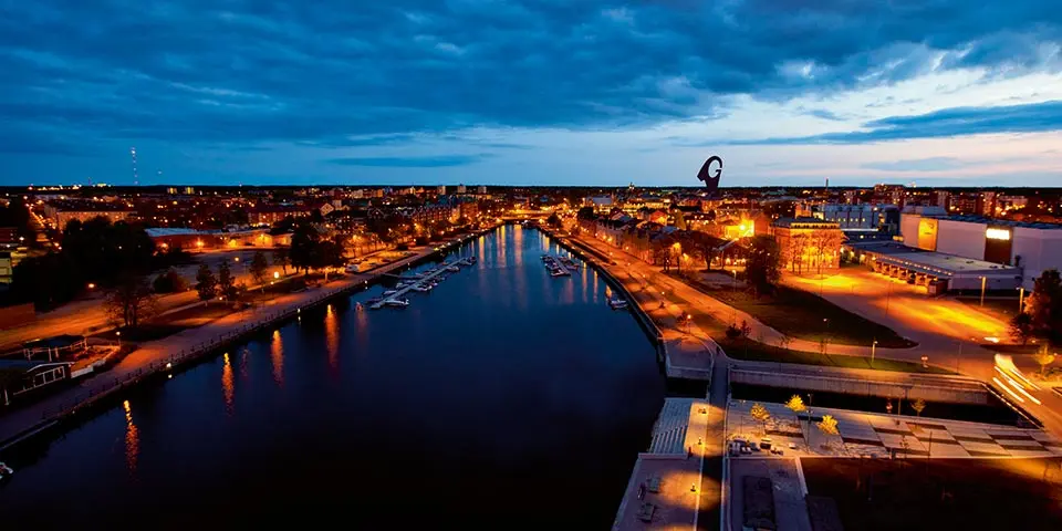 Read Elväg backwards and you get Gävle!