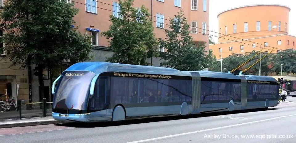 Trolleybuses already uses the electric road concept!